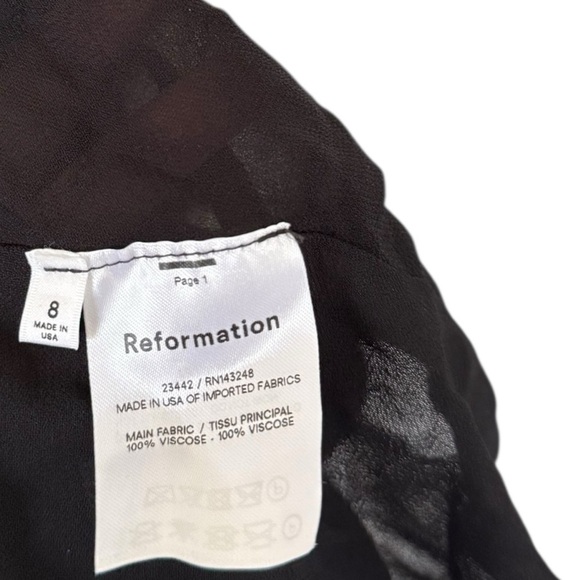 Reformation Maylin Floral Print Mini Dress - Picture 5 of 7